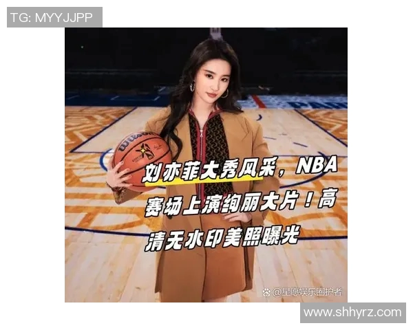 篮球场上的魅力与自信女明星展现独特风采的艺术摄影作品